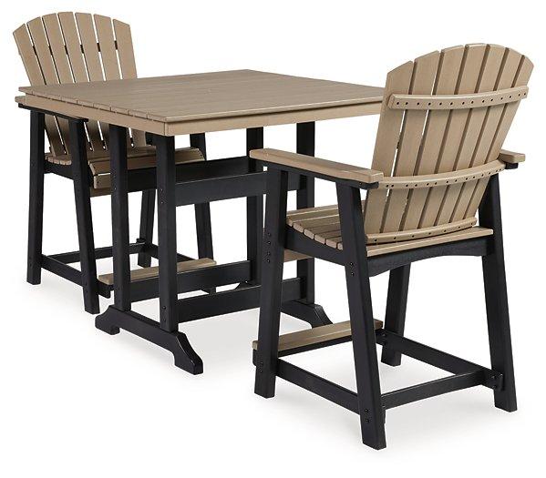 Fairen Trail Outdoor Dining Set - U&U Home Budget Furniture (Carteret, NJ)