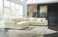 Lindyn Sectional with Chaise - U&U Home Budget Furniture (Carteret, NJ)