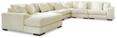 Lindyn Sectional with Chaise - U&U Home Budget Furniture (Carteret, NJ)