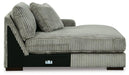 Lindyn Sectional with Double Chaise - U&U Home Budget Furniture (Carteret, NJ)