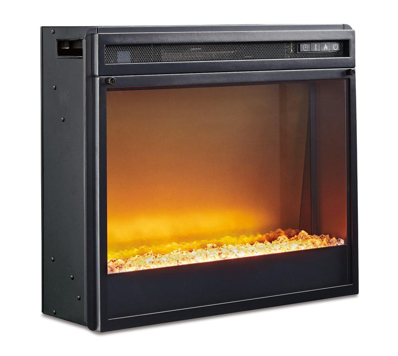 Wildenauer 76" TV Stand with Electric Fireplace - U&U Home Budget Furniture (Carteret, NJ)