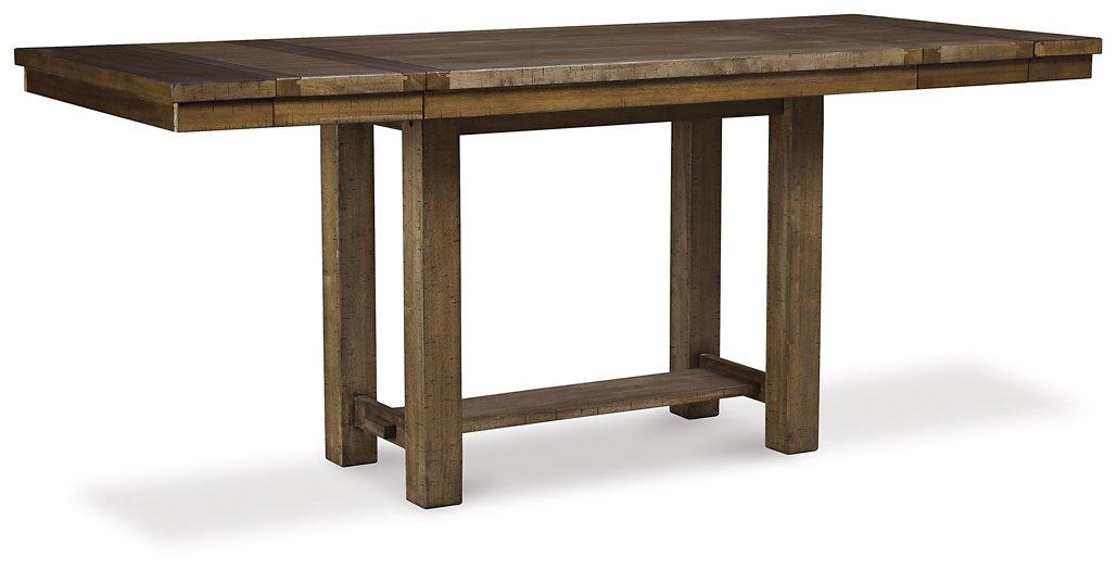 Moriville Counter Height Dining Set - U&U Home Budget Furniture (Carteret, NJ)