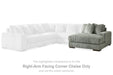 Lindyn Sectional with Chaise - U&U Home Budget Furniture (Carteret, NJ)