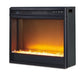 Wildenauer 76" TV Stand with Electric Fireplace - U&U Home Budget Furniture (Carteret, NJ)