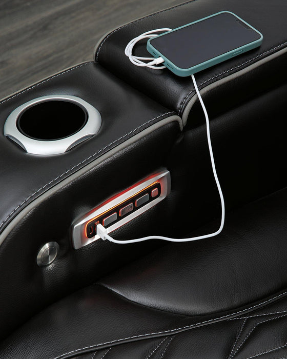 Boyington Power Reclining Sofa - U&U Home Budget Furniture (Carteret, NJ)