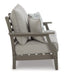 Visola Outdoor Sofa and Loveseat Set - U&U Home Budget Furniture (Carteret, NJ)