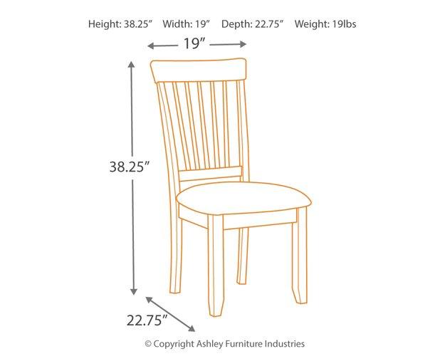 Berringer Dining Chair Set - U&U Home Budget Furniture (Carteret, NJ)