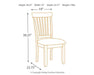 Berringer Dining Chair Set - U&U Home Budget Furniture (Carteret, NJ)