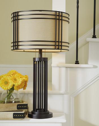 Hanswell Lamp Set - U&U Home Budget Furniture (Carteret, NJ)