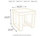 Watson End Table Set - U&U Home Budget Furniture (Carteret, NJ)