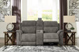 Next-Gen DuraPella Power Reclining Loveseat with Console - U&U Home Budget Furniture (Carteret, NJ)