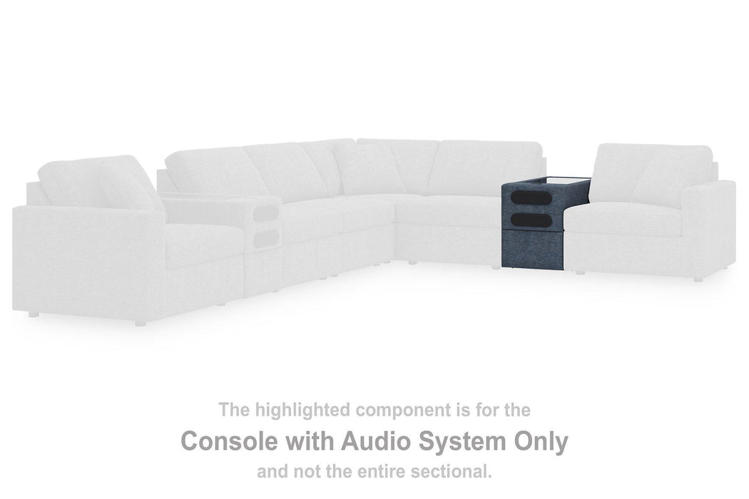 Modmax 5 Piece Sectional with Audio Console - U&U Home Budget Furniture (Carteret, NJ)