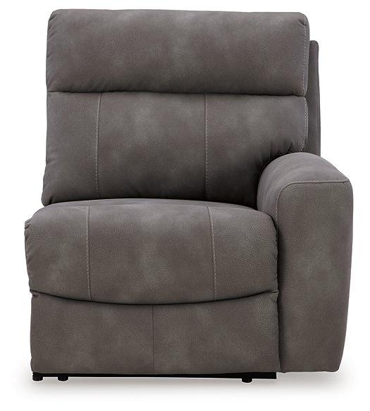 Next-Gen DuraPella Power Reclining Sectional Loveseat - U&U Home Budget Furniture (Carteret, NJ)