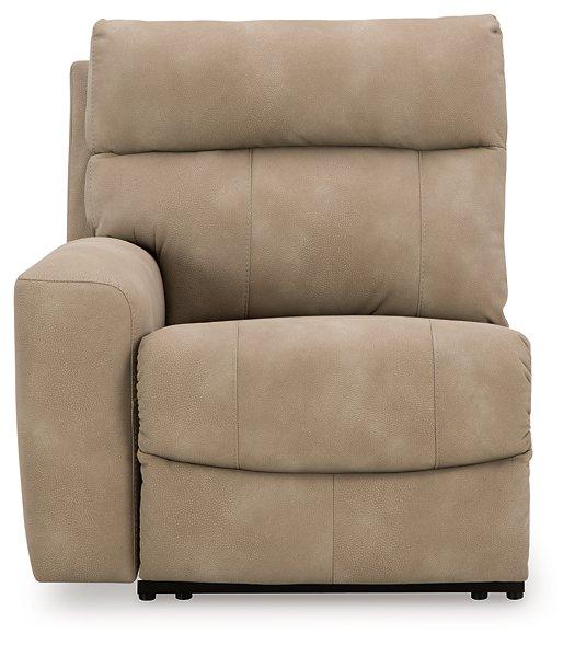 Next-Gen DuraPella Power Reclining Sectional Loveseat with Console - U&U Home Budget Furniture (Carteret, NJ)