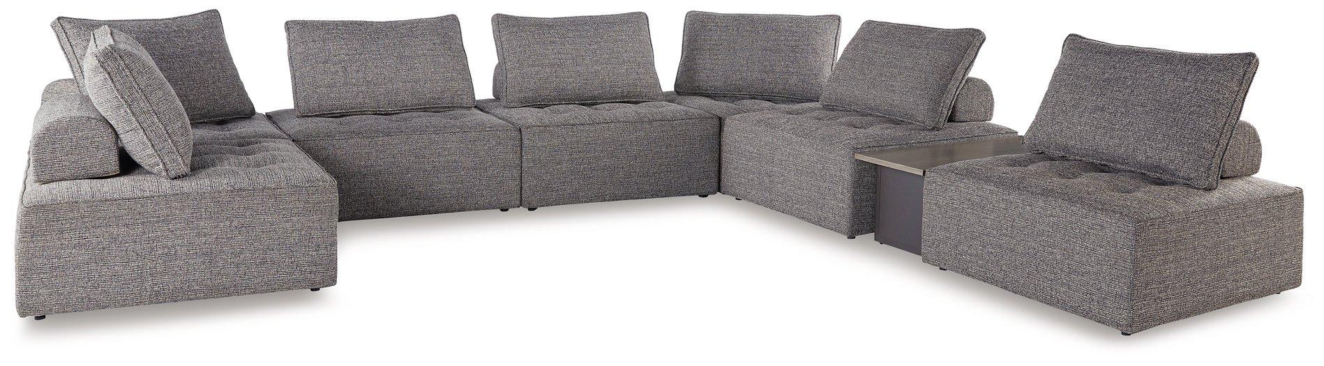 Bree Zee Outdoor Sectional - U&U Home Budget Furniture (Carteret, NJ)