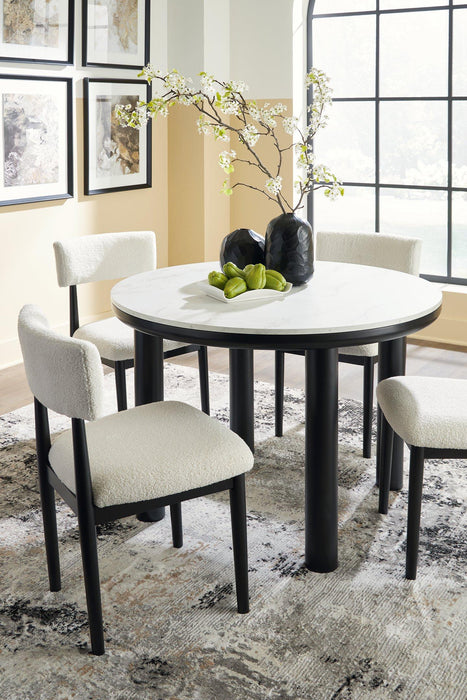 Xandrum Dining Package - U&U Home Budget Furniture (Carteret, NJ)