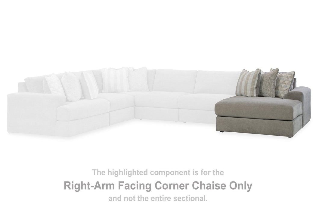 Avaliyah Sectional with Chaise - U&U Home Budget Furniture (Carteret, NJ)