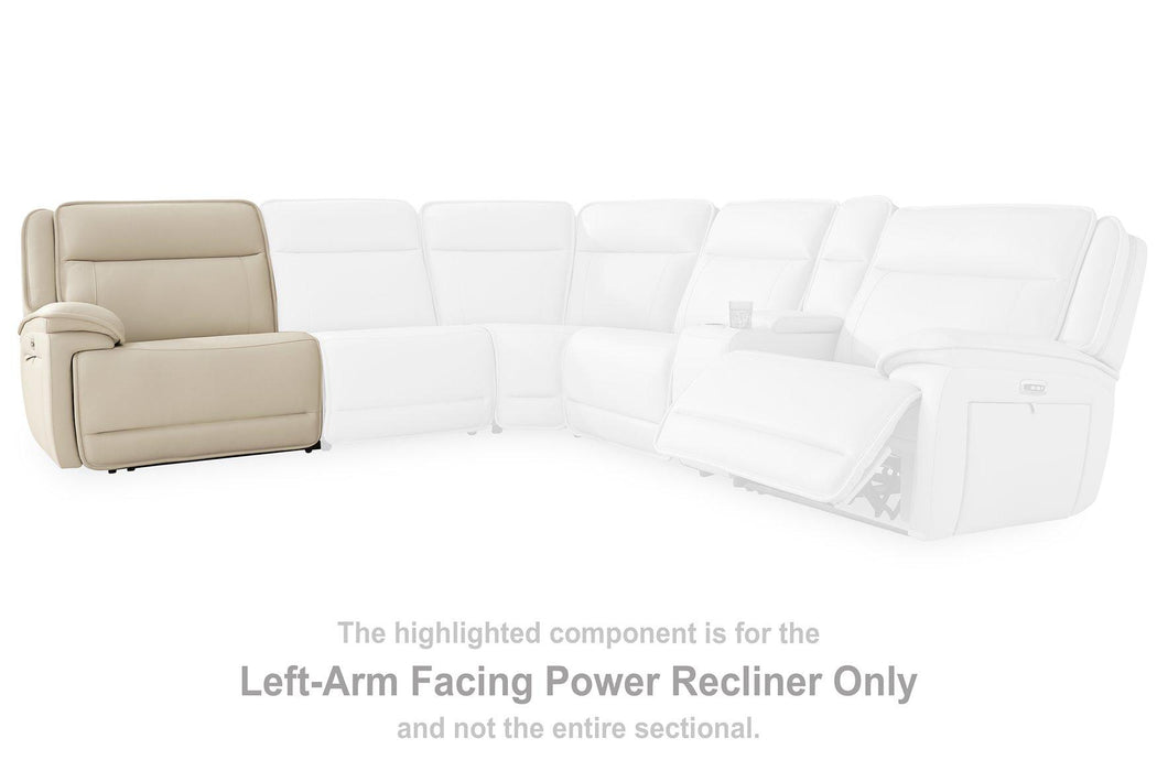 Double Deal Reclining Sectional with Console - U&U Home Budget Furniture (Carteret, NJ)