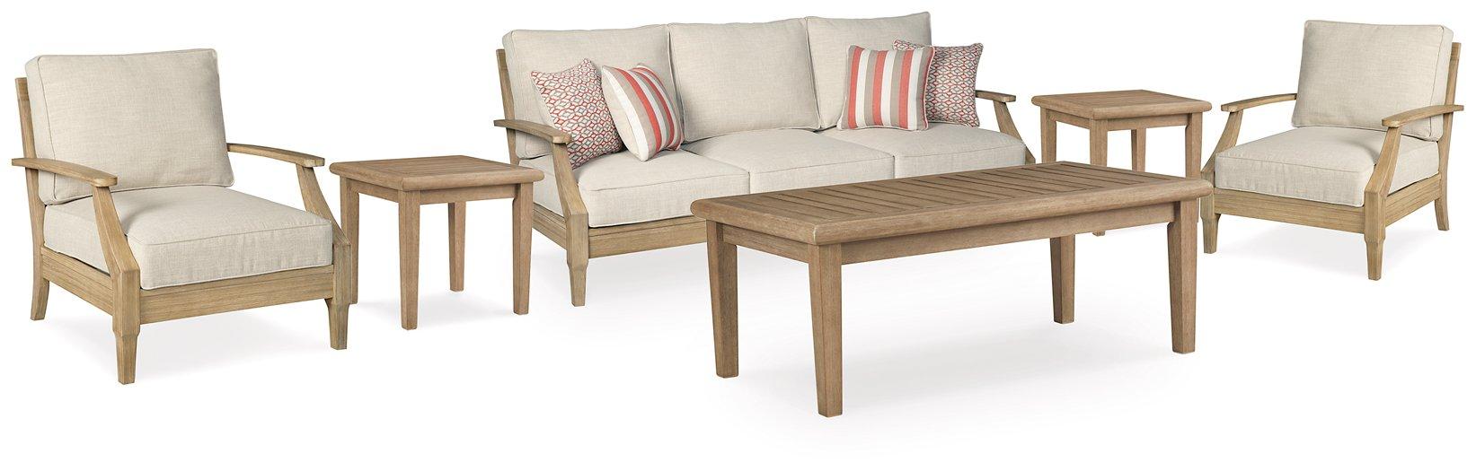 Clare View Outdoor Seating Set - U&U Home Budget Furniture (Carteret, NJ)