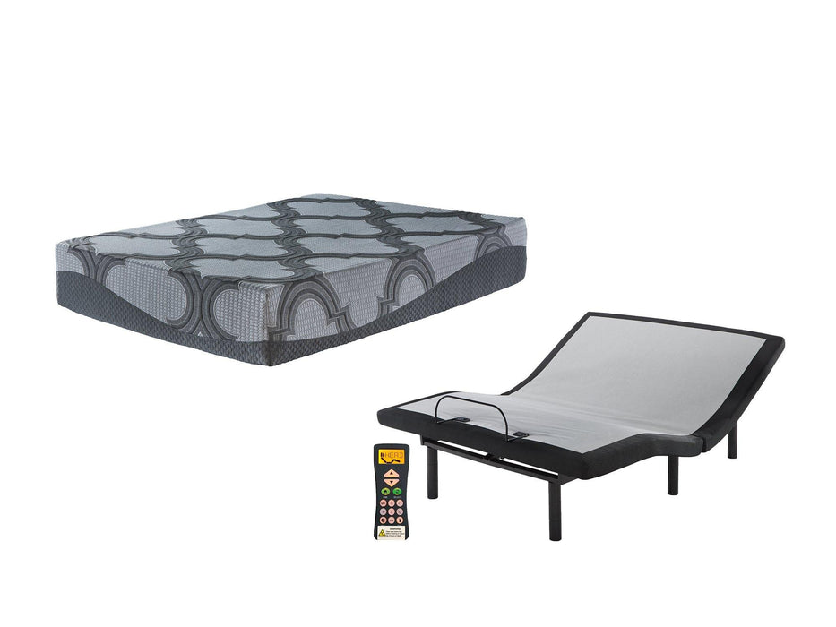 12 Inch Ashley Hybrid Mattress Set - U&U Home Budget Furniture (Carteret, NJ)