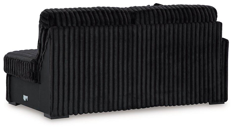 Midnight-Madness Sectional Sofa with Chaise - U&U Home Budget Furniture (Carteret, NJ)