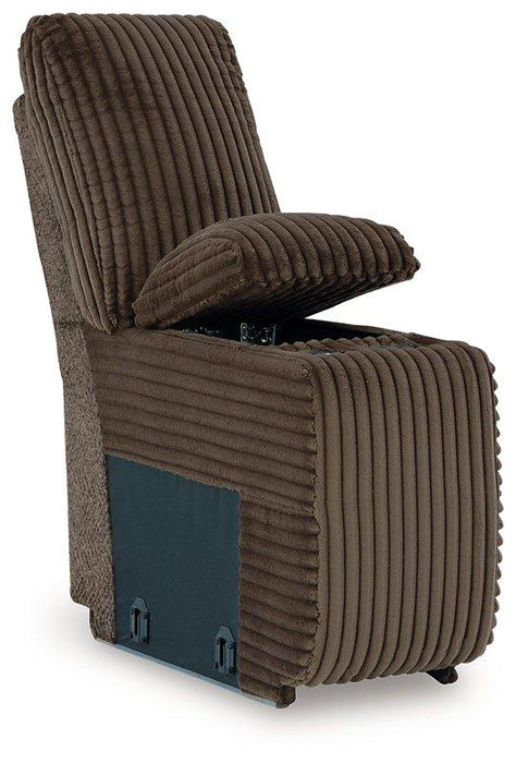 Top Tier Reclining Sectional with Chaise - U&U Home Budget Furniture (Carteret, NJ)