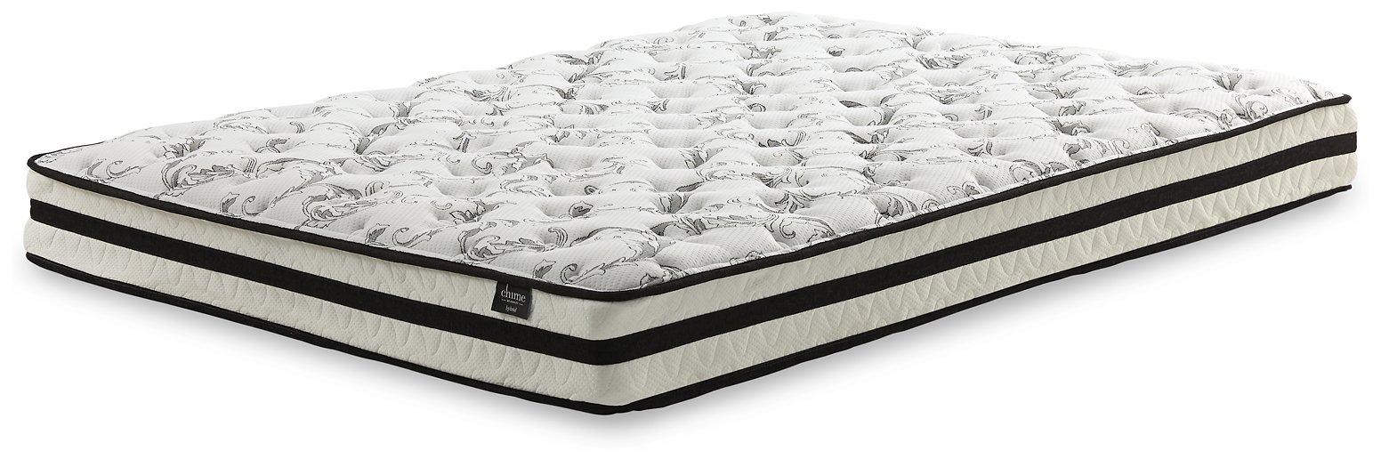 8 Inch Chime Innerspring Mattress Set - U&U Home Budget Furniture (Carteret, NJ)