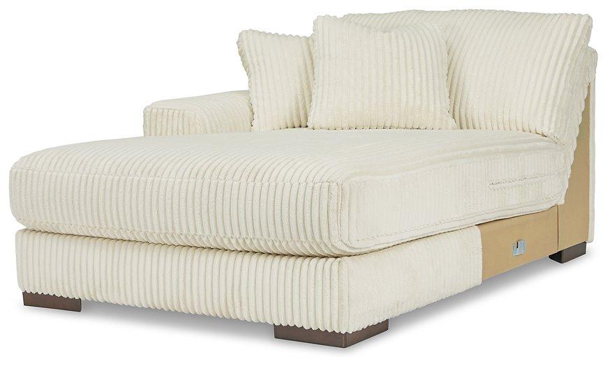 Lindyn Sectional with Double Chaise - U&U Home Budget Furniture (Carteret, NJ)