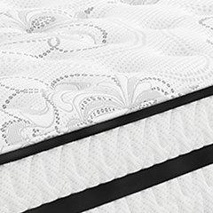 Chime 10 Inch Hybrid Mattress in a Box - U&U Home Budget Furniture (Carteret, NJ)