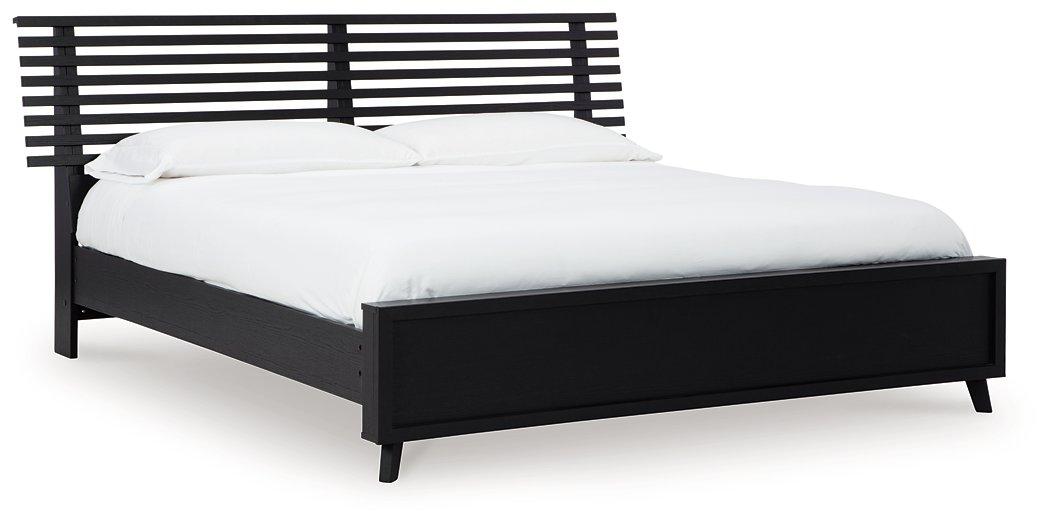 Danziar Slat Bed - U&U Home Budget Furniture (Carteret, NJ)