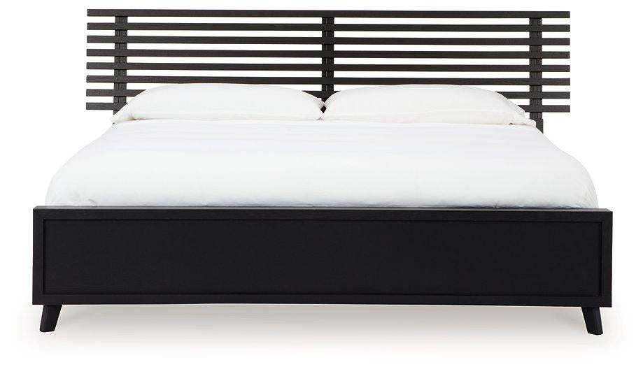 Danziar Slat Bed - U&U Home Budget Furniture (Carteret, NJ)