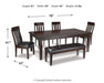 Haddigan Dining Set - U&U Home Budget Furniture (Carteret, NJ)