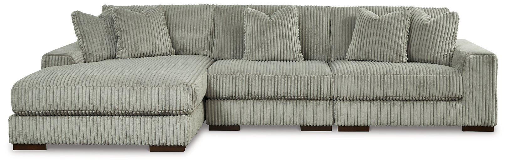 Lindyn Sectional with Chaise - U&U Home Budget Furniture (Carteret, NJ)