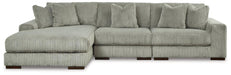 Lindyn Sectional with Chaise - U&U Home Budget Furniture (Carteret, NJ)