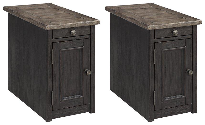 Tyler Creek End Table Set - U&U Home Budget Furniture (Carteret, NJ)