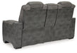 Next-Gen DuraPella Power Reclining Loveseat with Console - U&U Home Budget Furniture (Carteret, NJ)