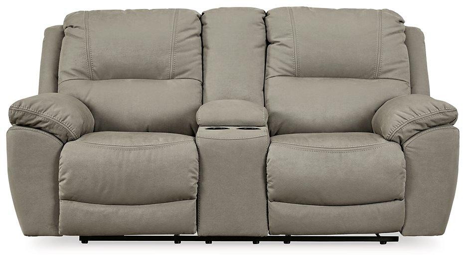 Next-Gen Gaucho Reclining Loveseat with Console - U&U Home Budget Furniture (Carteret, NJ)