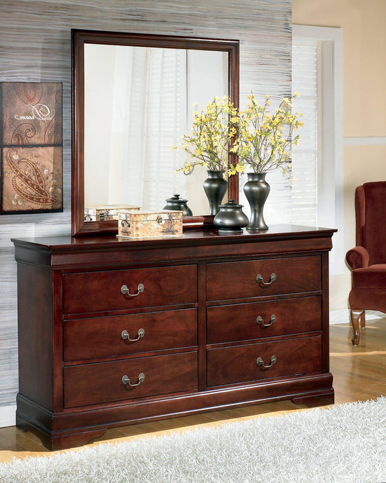 Alisdair Dresser and Mirror - U&U Home Budget Furniture (Carteret, NJ)