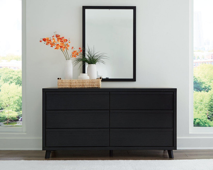Danziar Dresser and Mirror - U&U Home Budget Furniture (Carteret, NJ)