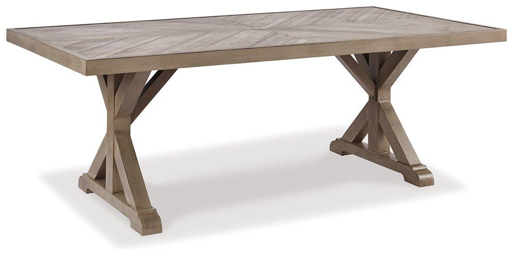 Beachcroft Outdoor Dining Set - U&U Home Budget Furniture (Carteret, NJ)