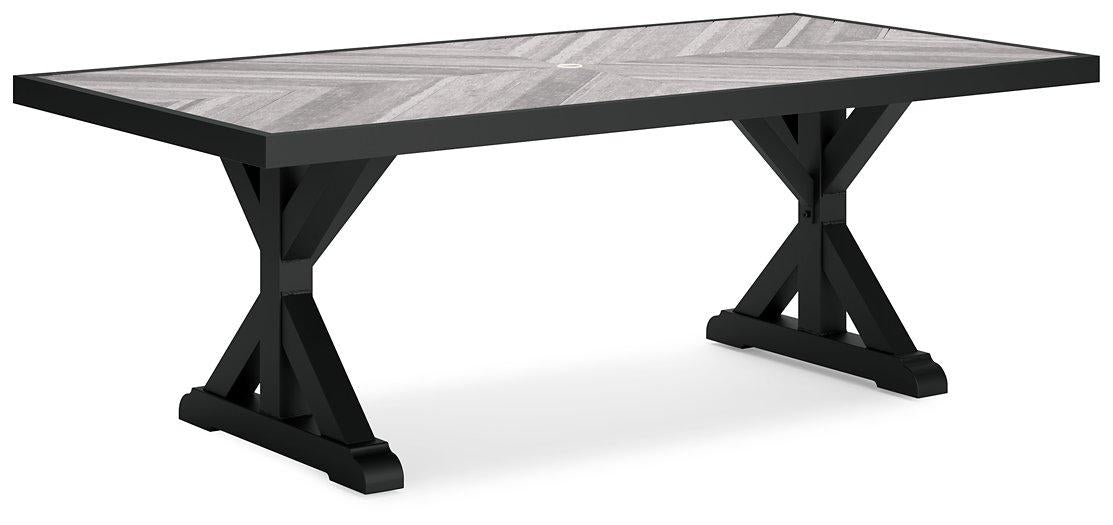 Beachcroft Outdoor Dining Table - U&U Home Budget Furniture (Carteret, NJ)