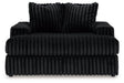 Midnight-Madness Oversized Chaise - U&U Home Budget Furniture (Carteret, NJ)
