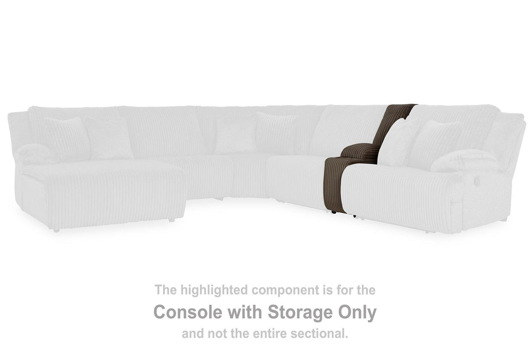 Top Tier Reclining Sectional with Chaise - U&U Home Budget Furniture (Carteret, NJ)