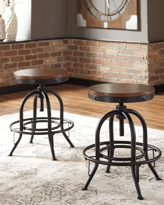 Valebeck Counter Height Bar Stool - U&U Home Budget Furniture (Carteret, NJ)