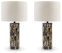 Ellford Lamp Set - U&U Home Budget Furniture (Carteret, NJ)