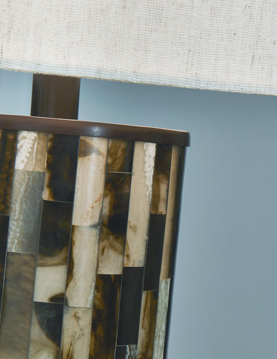 Ellford Lamp Set - U&U Home Budget Furniture (Carteret, NJ)