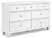 Fortman Dresser and Mirror - U&U Home Budget Furniture (Carteret, NJ)