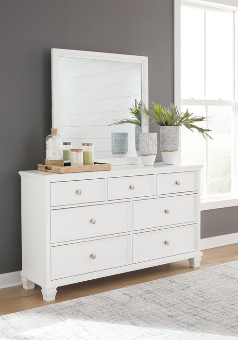 Fortman Dresser and Mirror - U&U Home Budget Furniture (Carteret, NJ)