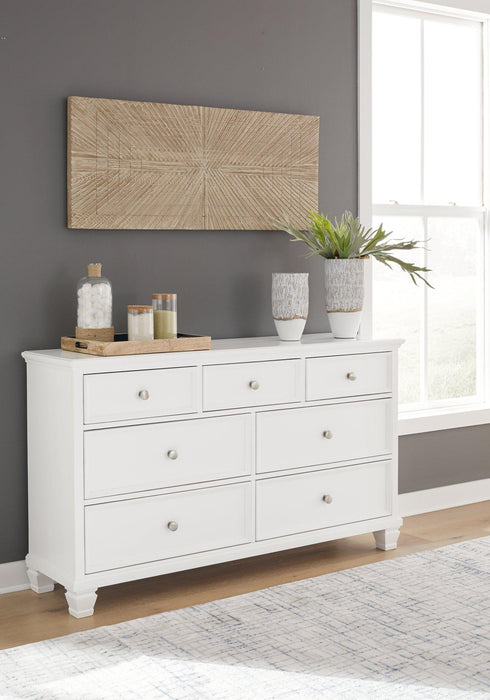 Fortman Dresser and Mirror - U&U Home Budget Furniture (Carteret, NJ)