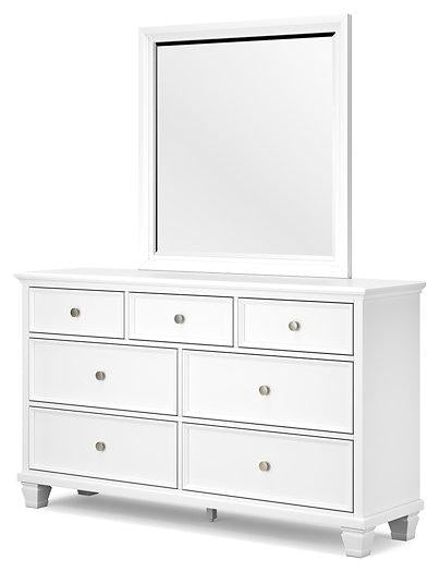 Fortman Dresser and Mirror - U&U Home Budget Furniture (Carteret, NJ)